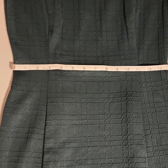 NWT Enfocus Studio Green Ribbed Sheath Midi Dress - Picture 6 of 10